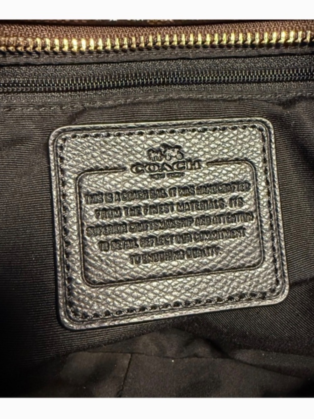Coach diaper bag - Picture 6 of 7